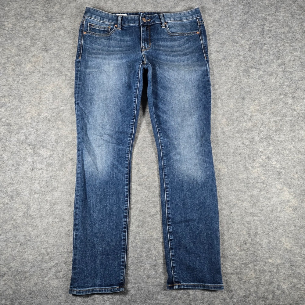 Gap Womens Blue Always Skinny‎ Medium Wash Denim Jeans 30s
